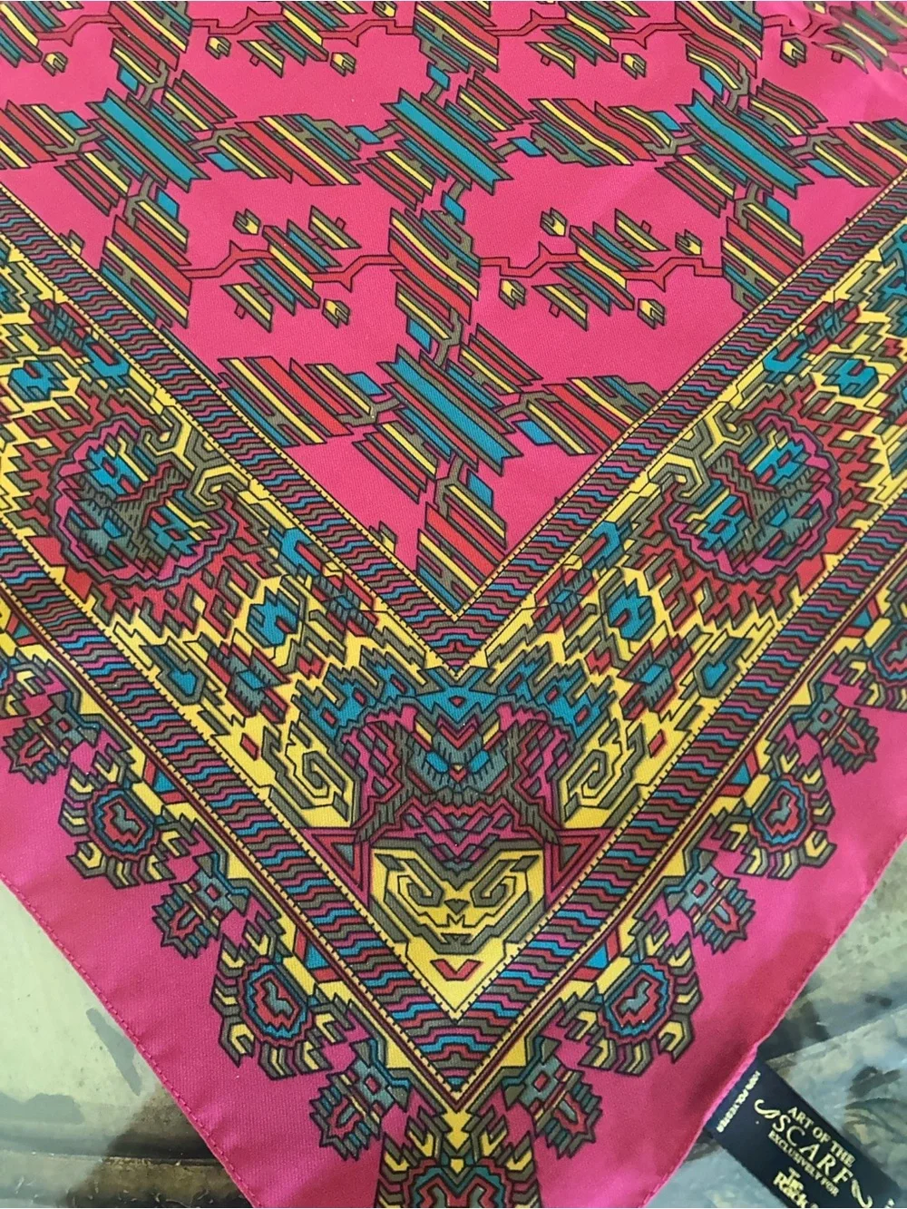 The art of the Scarf vibrant bright